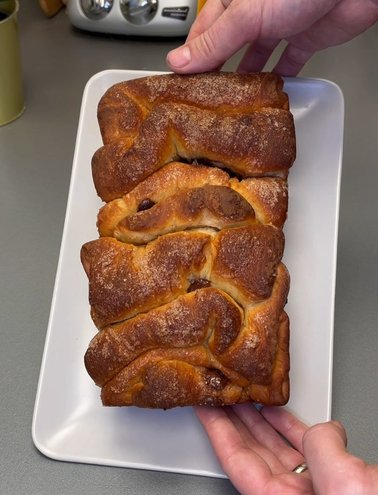 Schoko-Zimt-Zupfbrot