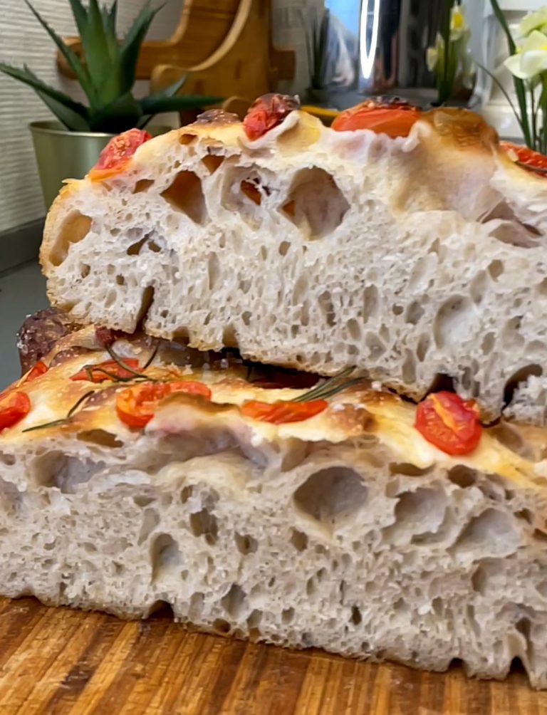 Focaccia mit Hefe