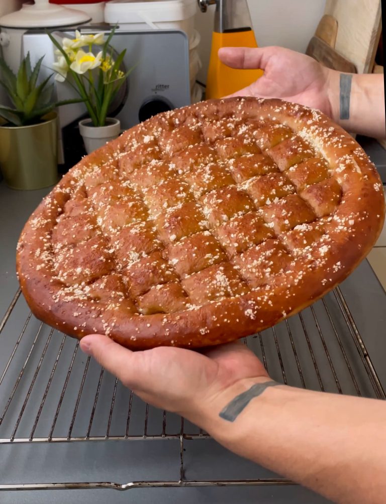 Laugenfladenbrot