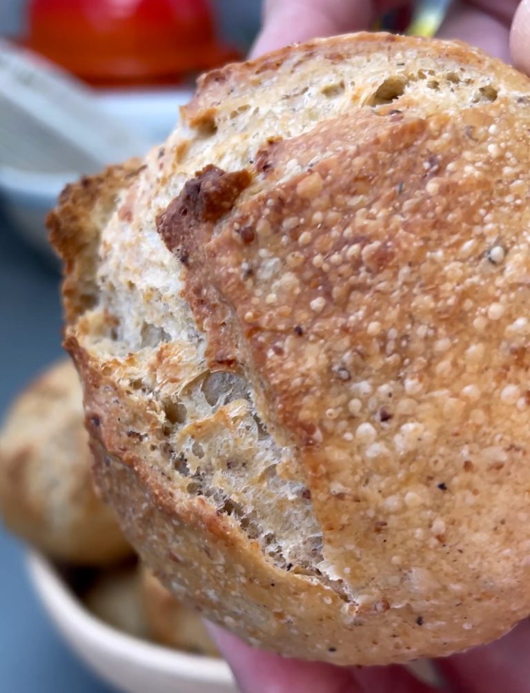 Bier Hafer Brötchen