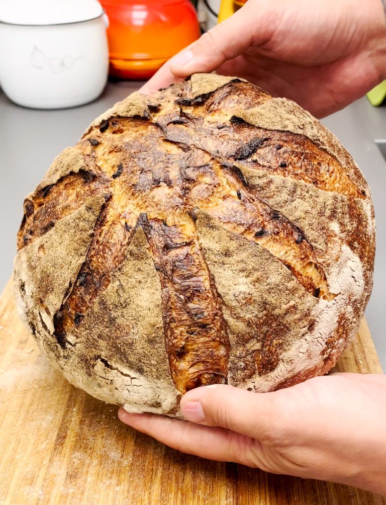 Bratkartoffel Sauerteigbrot