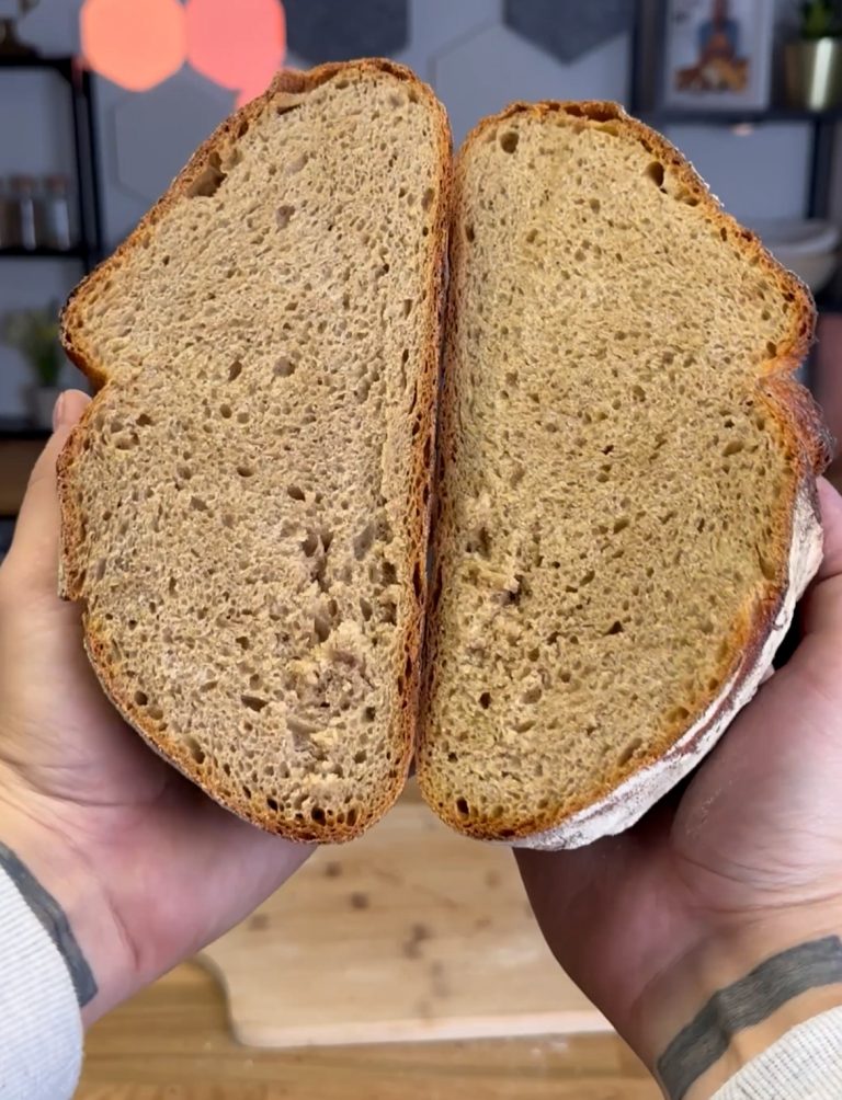 Rustikales Krusten Bierbrot