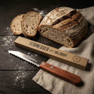Teigmesser mit Wellenschliff